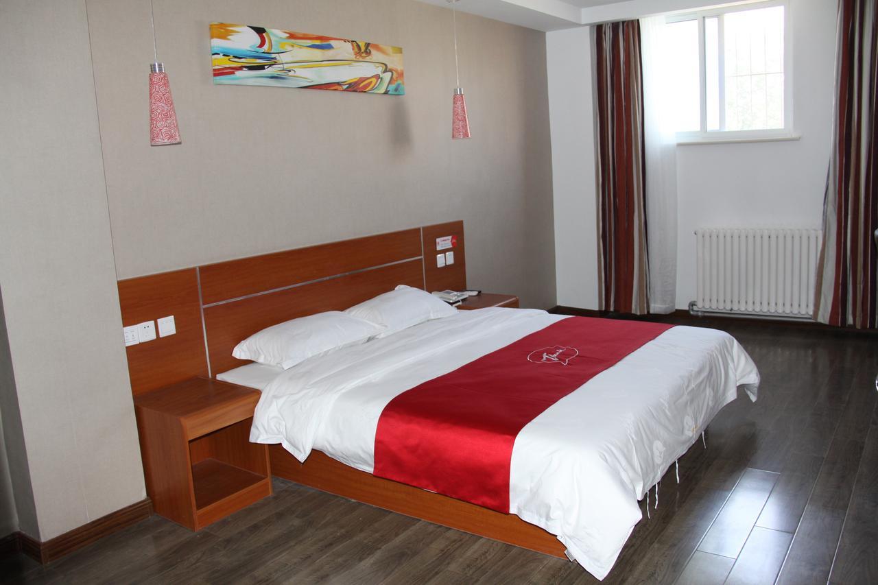 Thank Inn Chain Hotel Shandong Liaocheng Economic Development Zone Jiuhe Community Экстерьер фото
